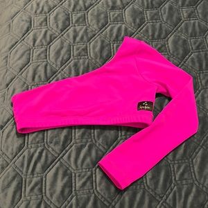 Sparkle Stagewear “Cora” top Berry - Child Large